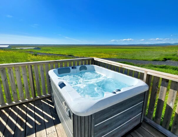 Private Polarspa Hot tub outdoors