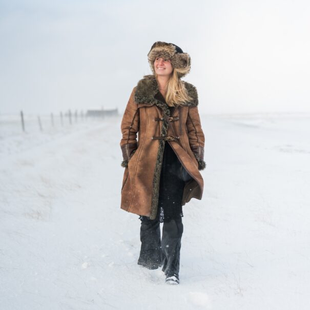 Winter wonder land at glass igloo retreat South iceland