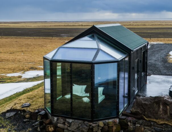 cool cation at south coast Iceland, Sky Retreat