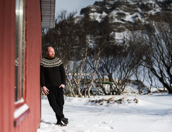 Host at the wellness retreat in Iceland