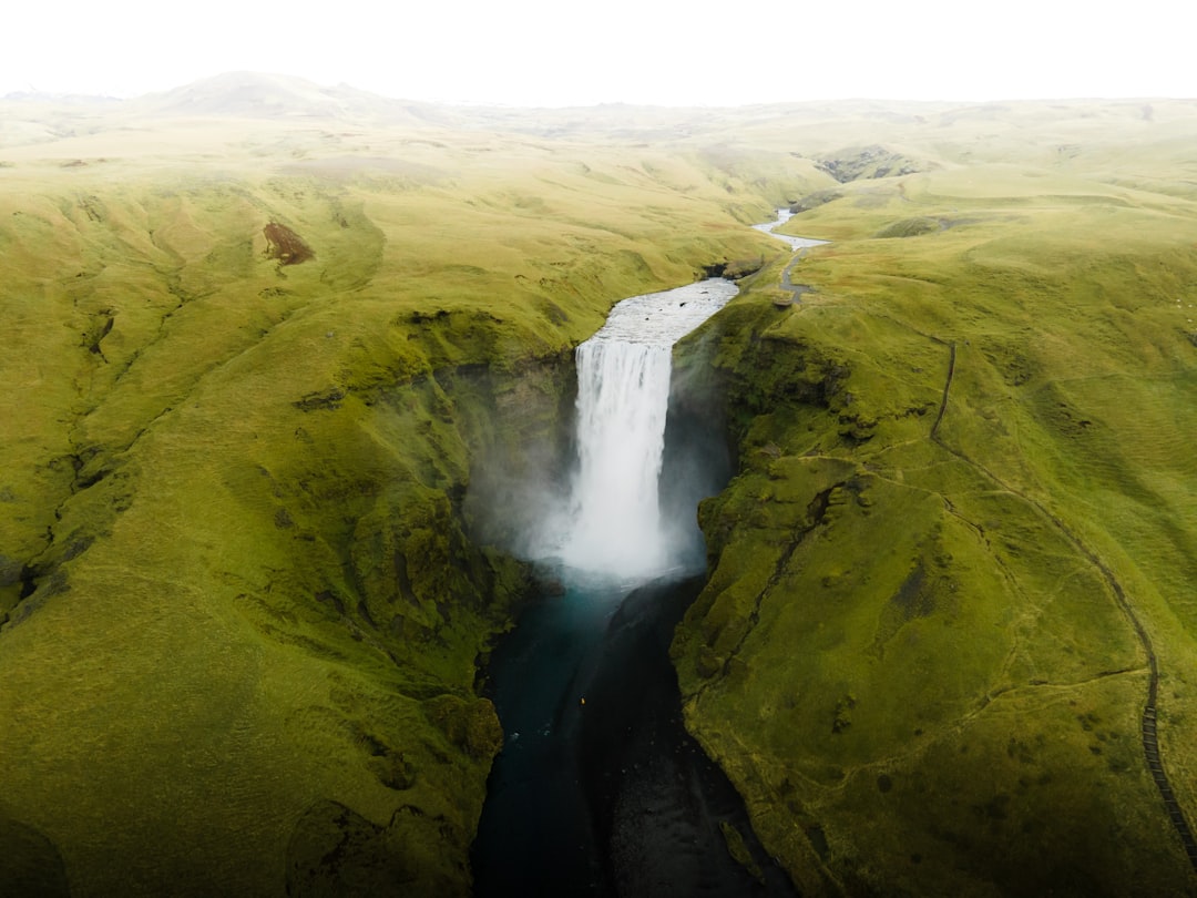 Icelandic waterfall