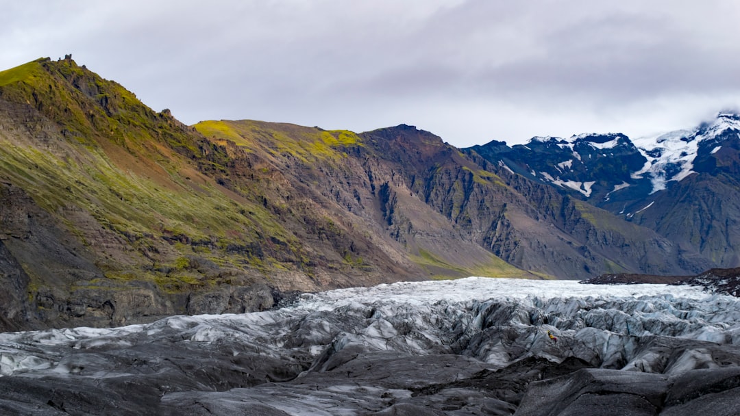 Solheimajokull glacier