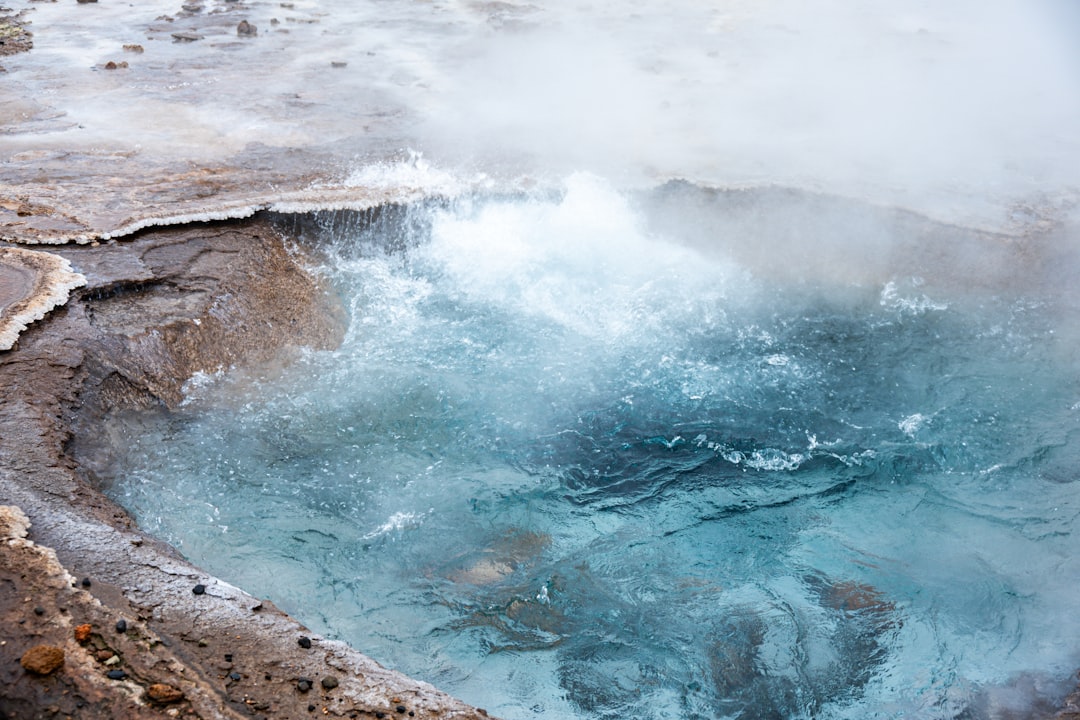 Strokkur geyser erupting